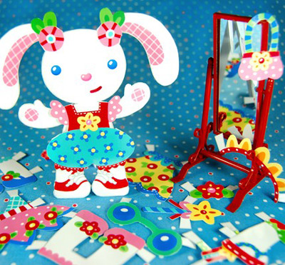 Lula Bunny Paper Doll