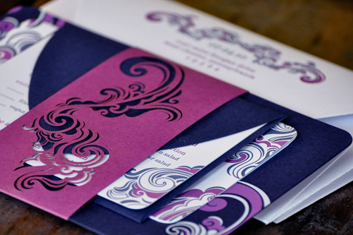 Louella Press Custom Letterpress Wedding Invitations