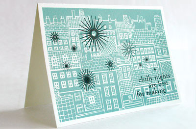 Chilly Nights Cards from lovelydesign.