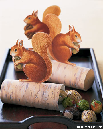 Martha Stewart Squirrel Favors