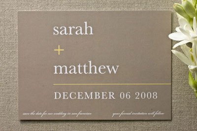 Minted Save the Date Cards