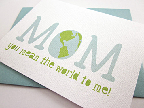 Monkey Mind Design Mother's Day Card