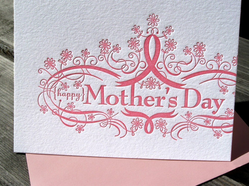 Byvik Ink Letterpress Mother's Day Cards