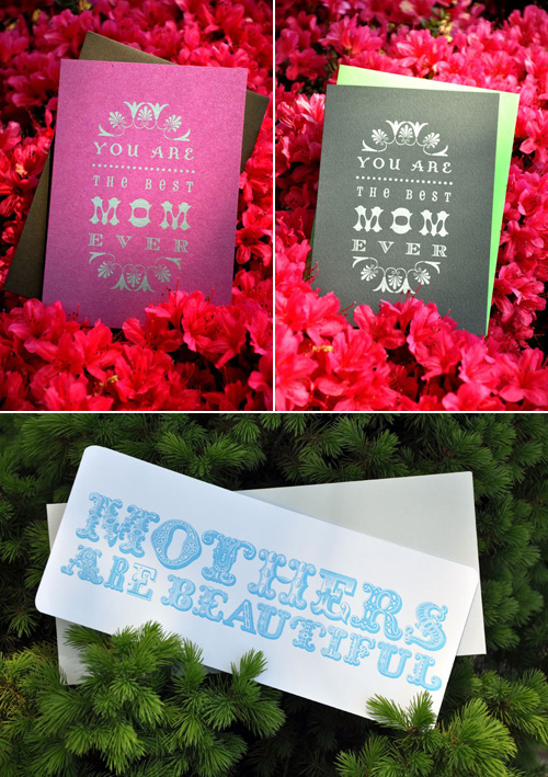 Louella Press Letterpress Mother's Day Cards