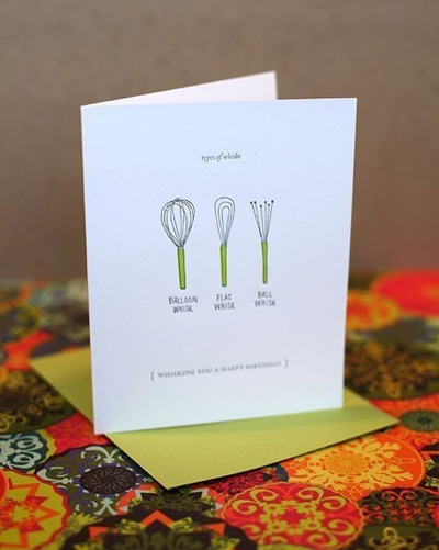 Letterpress Foodie Notes