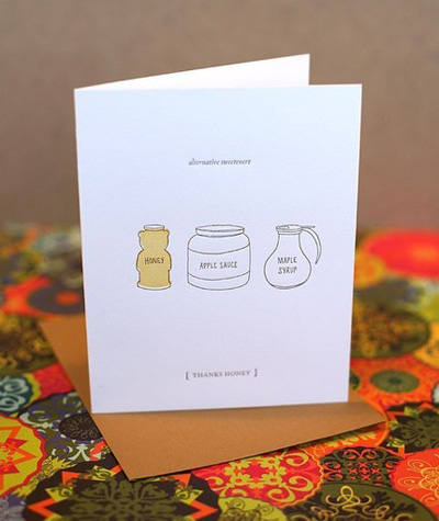 Letterpress Foodie Notes