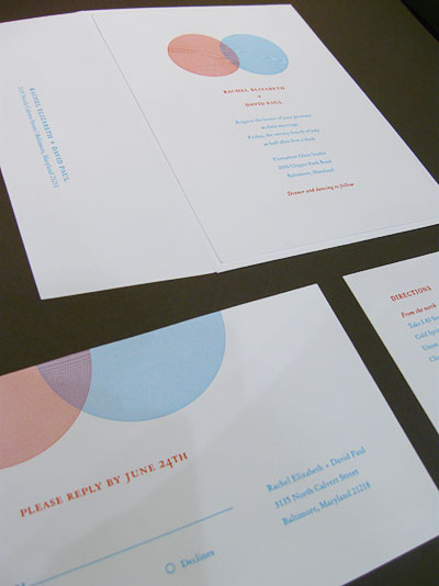 Gilah Press Letterpress Wedding Invitations