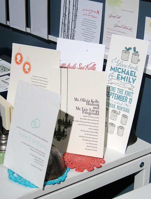 Thomas Printers Letterpress Wedding Invitations