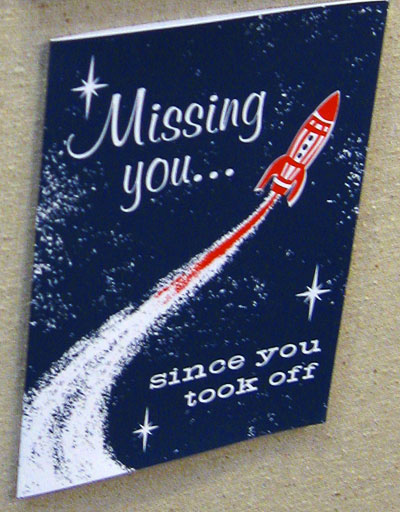 Two Trick Pony Missing You Card