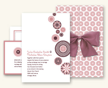 Paper Nut Letterpress Wedding