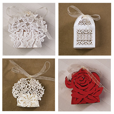 I'm loving these gorgeous lasercut cupcake wrappers from Paper Orchid