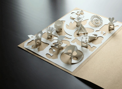 Laser Cut Paper Flower Rings