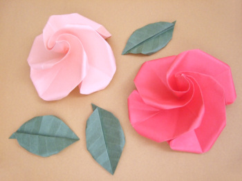 Origami Roses