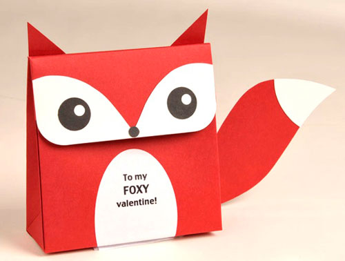 Fox Valentine Favor Craft