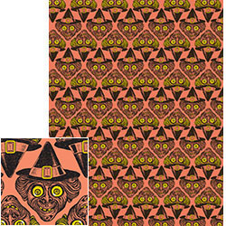 Paper Source Witch Gift Wrap