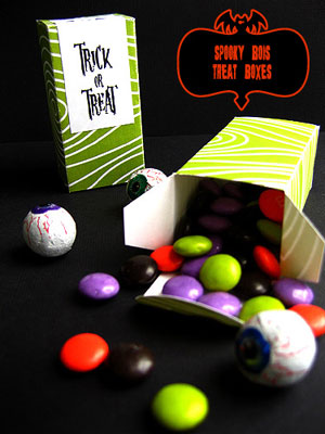 Halloween Treat Boxes