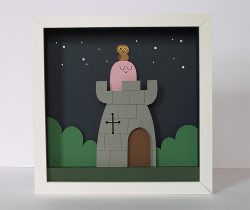 Peter Slight Shadow Box Papercuts