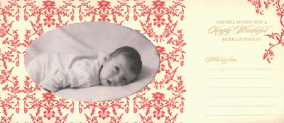 Elum Letterpress Holiday Photo Card
