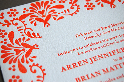 mexican wedding invite