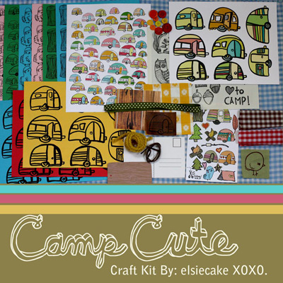 Red Velvet Art Camp Cute Craft Kit