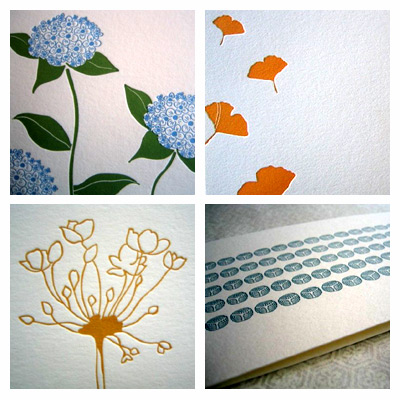 Satsuma Letterpress Cards