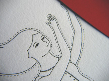 Letterpress Paper Dolls