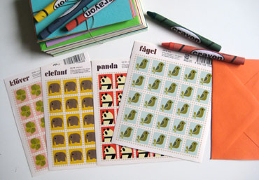 Japanese Sticker Stamps