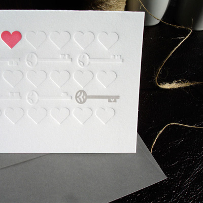 Tutta Lou Letterpress Note Cards