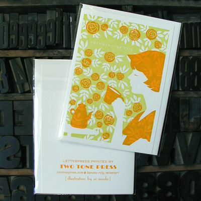 Two Tone Press Letterpress Cards