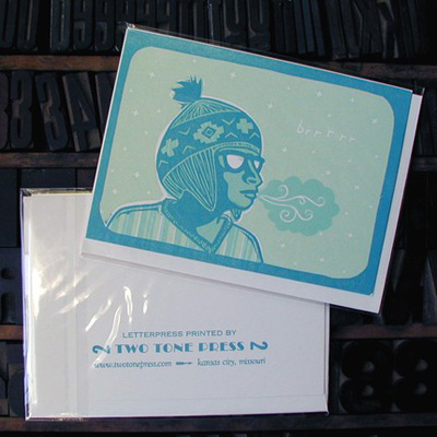 Two Tone Press Letterpress Cards