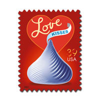 Hershey's Kiss Stamp