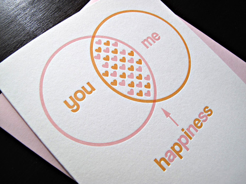 Anemone Letterpress Valentine's Day Cards