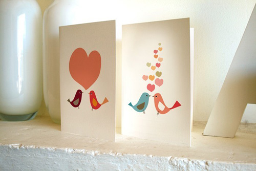 Pinecone + Lola Valentine's Day Cards