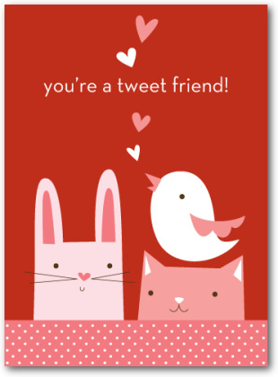 Cute Valentine Cards on Super Cute Animal Valentines At Tiny Prints