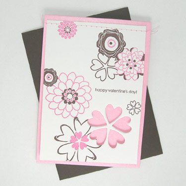 Smudge Ink Valentine's Day Card at Luxe Paperie