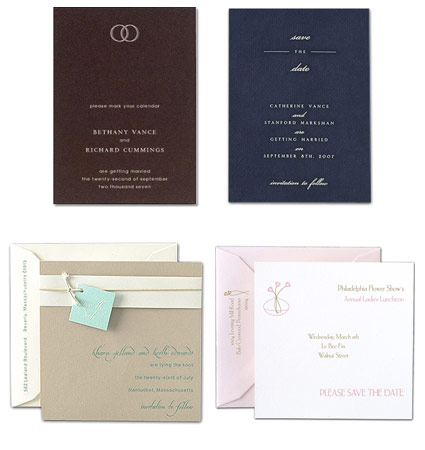 Crane & Co. Save the Date Cards
