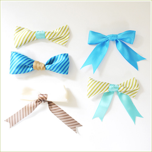 DIY No Sew Ribbon Bows