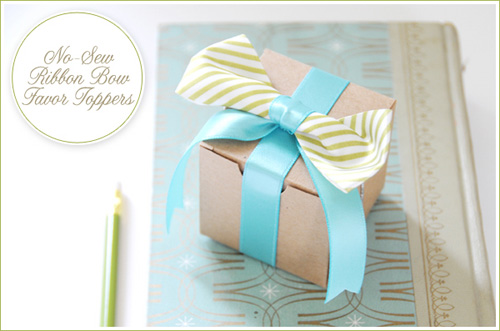 DIY No Sew Ribbon Bows